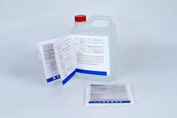 Innovation and development of pesticide label production