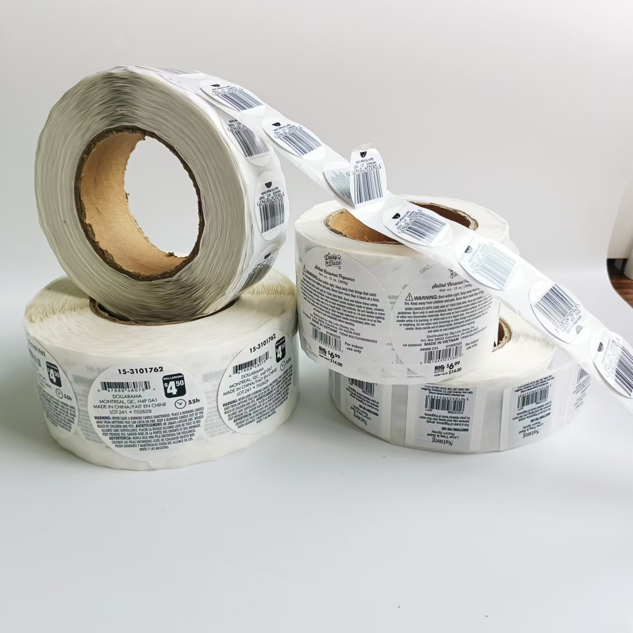 How to remove stains from self adhesive stickers