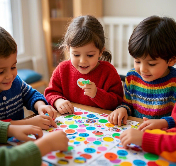 The benefits of playing with children's stickers for kids