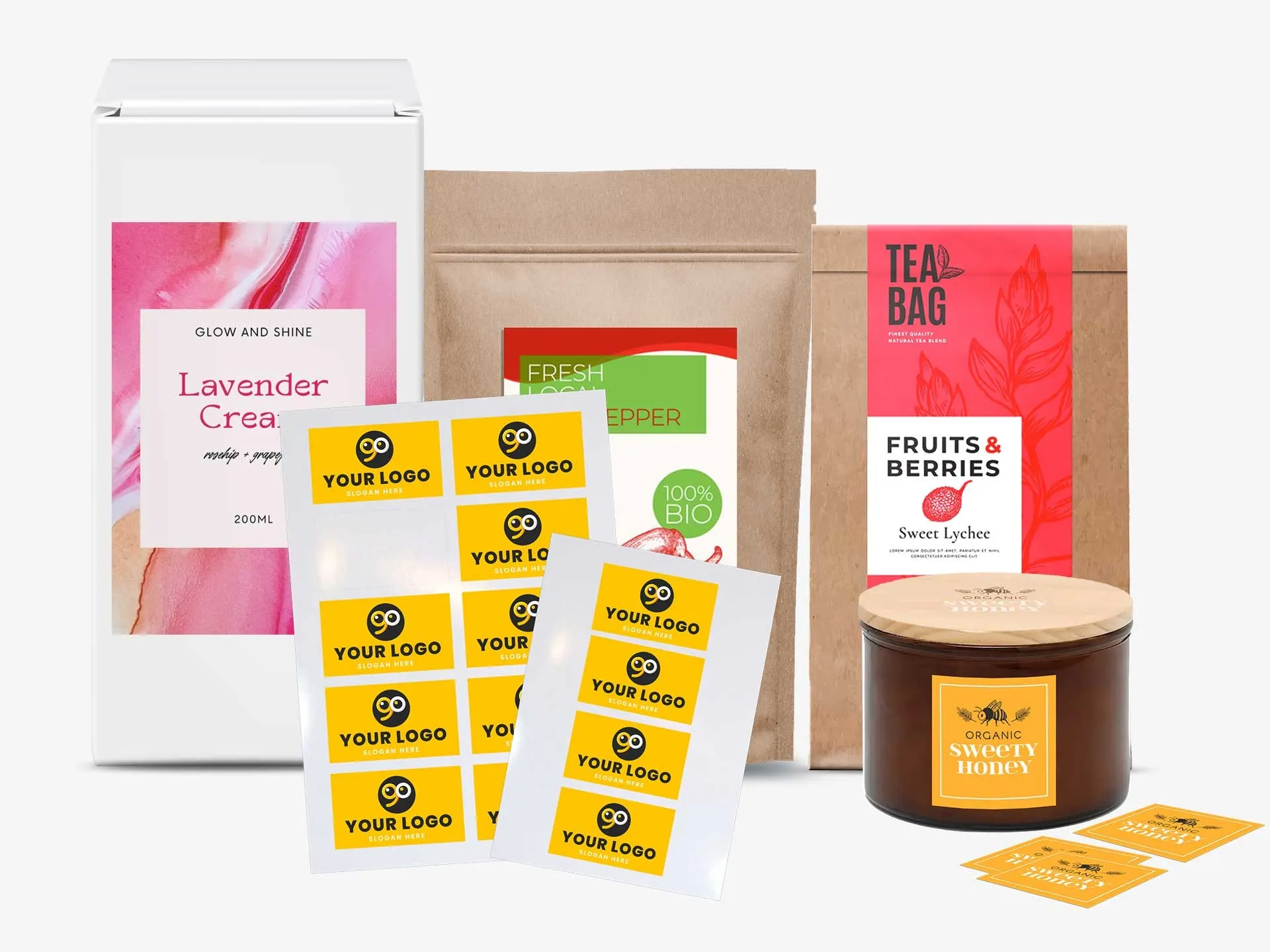 What is the flexible packaging label?