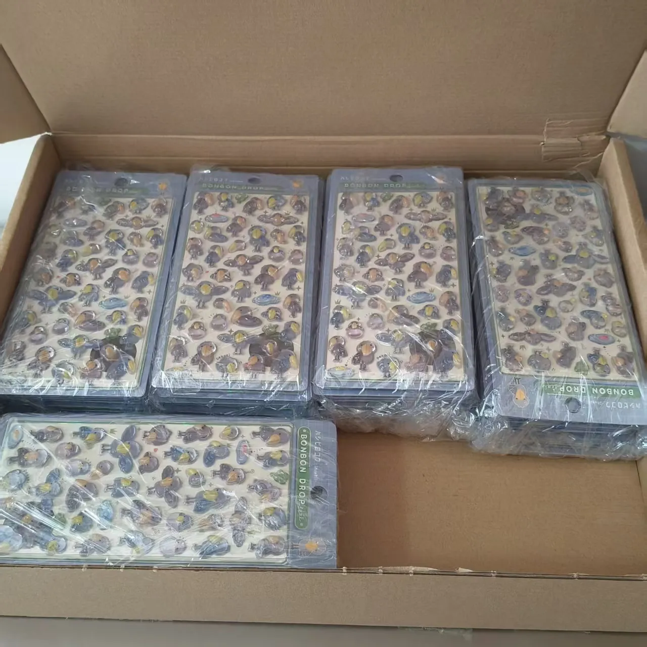 Your kid embossed stickers are about to be dispatched!