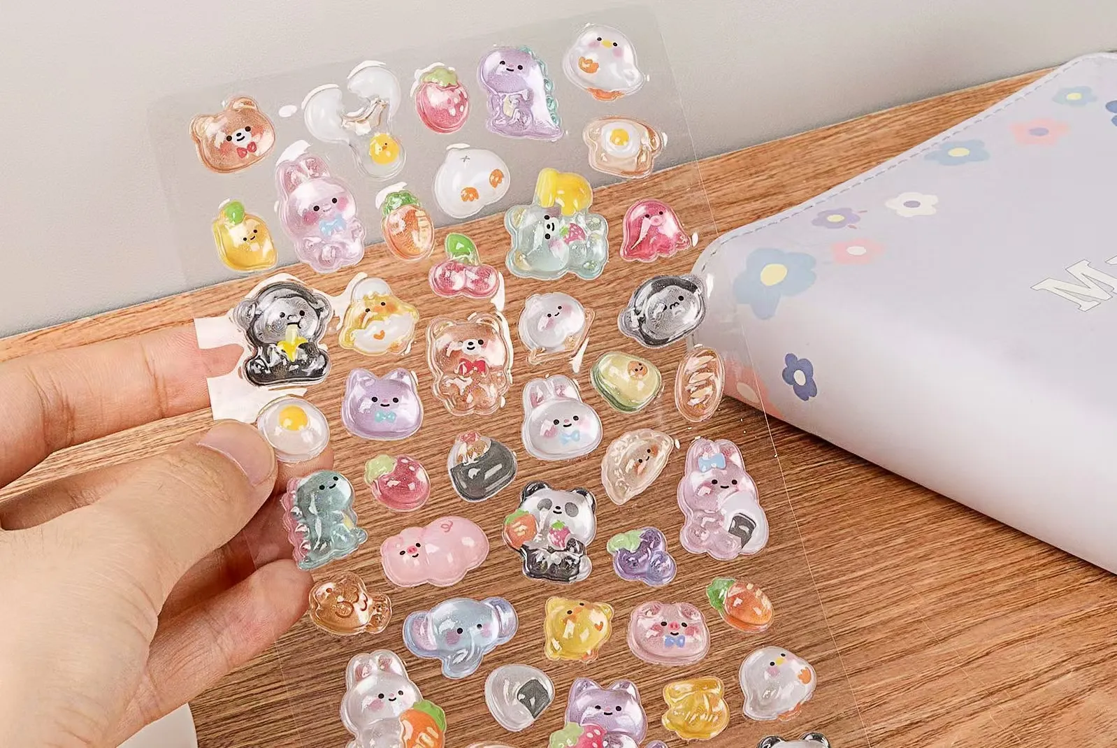 Why are kid epoxy blister stickers so popular in Japan?