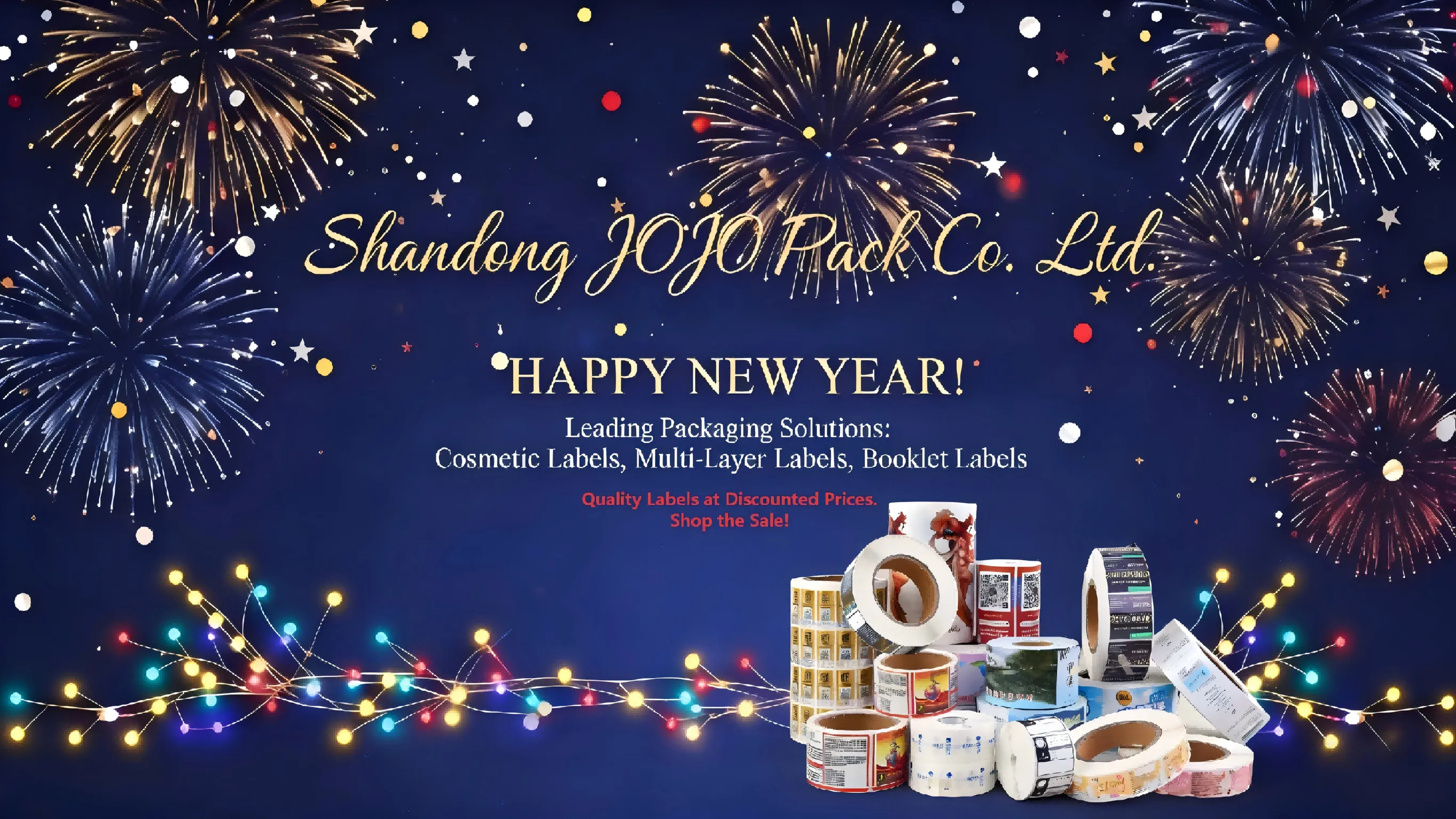 JOJO Pack New Year's Day holiday arrangement