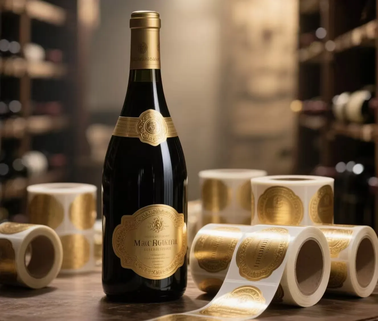 How to make wine labels more attractive？