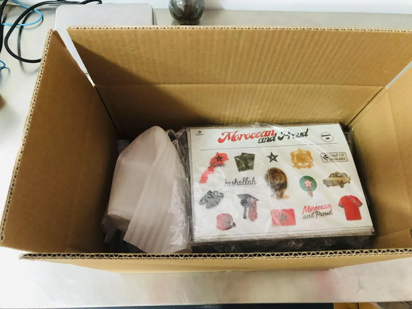 The customer has ordered the JOJO Pack epoxy resin labels again