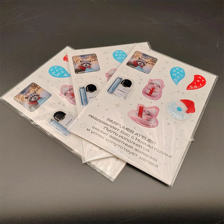 3D Epoxy Resin Sticker
