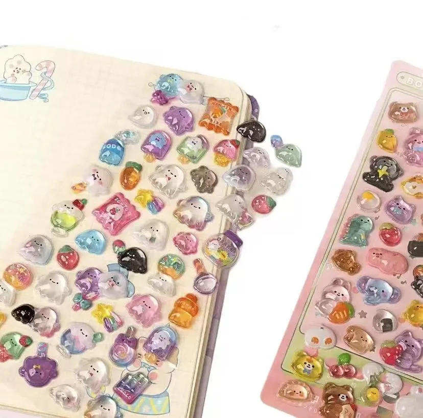 3D Relief Stickers