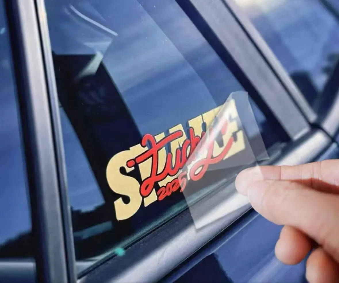 Car window transfer stickers