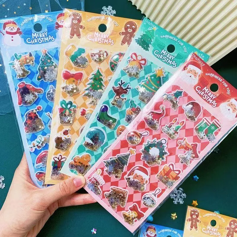 Christmas Shaker Stickers