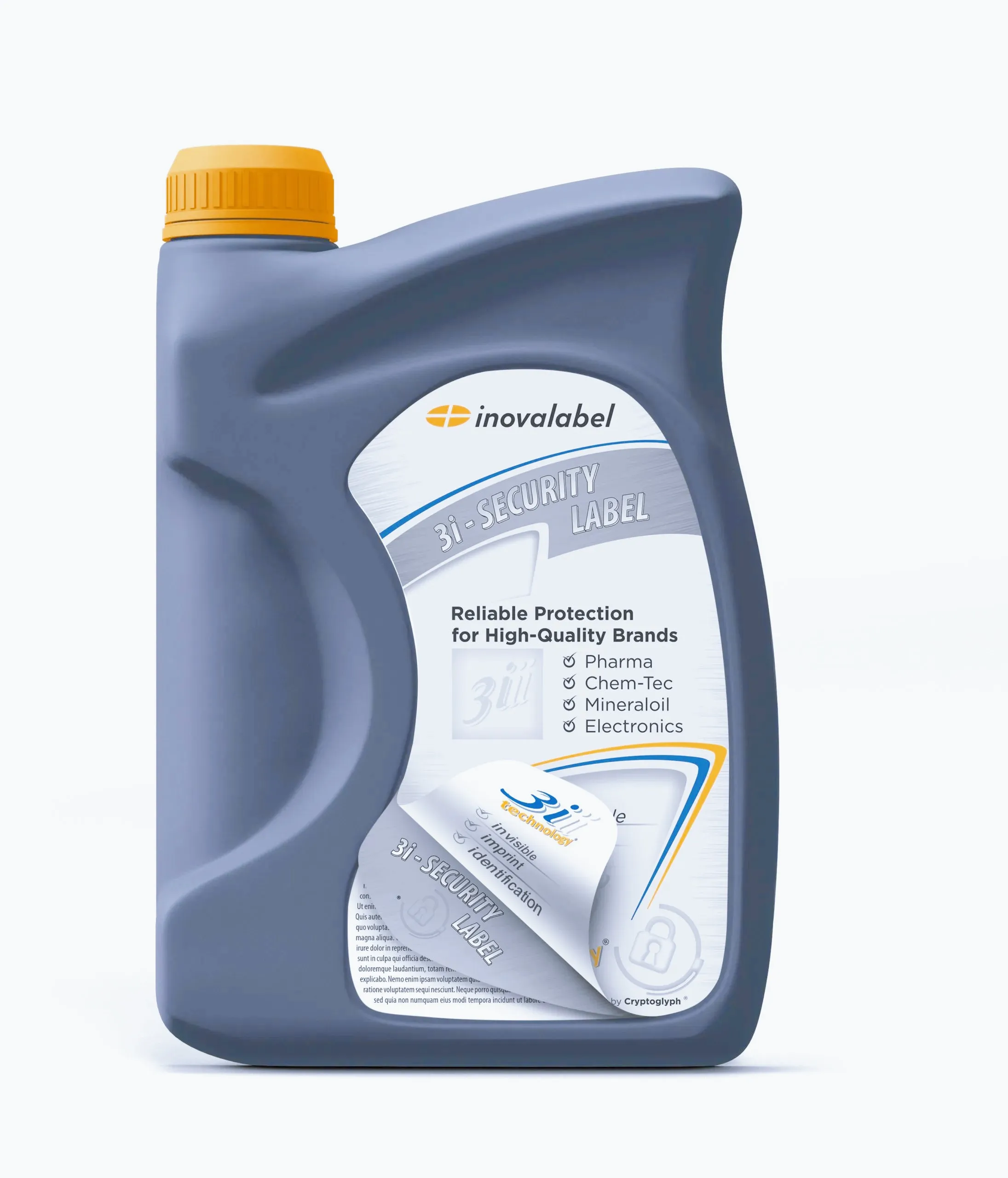 Engine oil multilayer label
