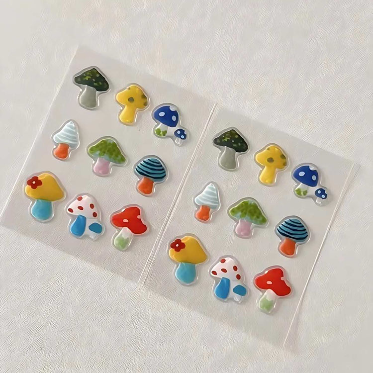 Epoxy stickers