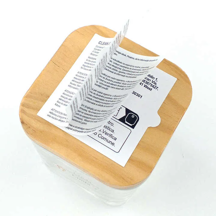 Fold Out Booklet Labels