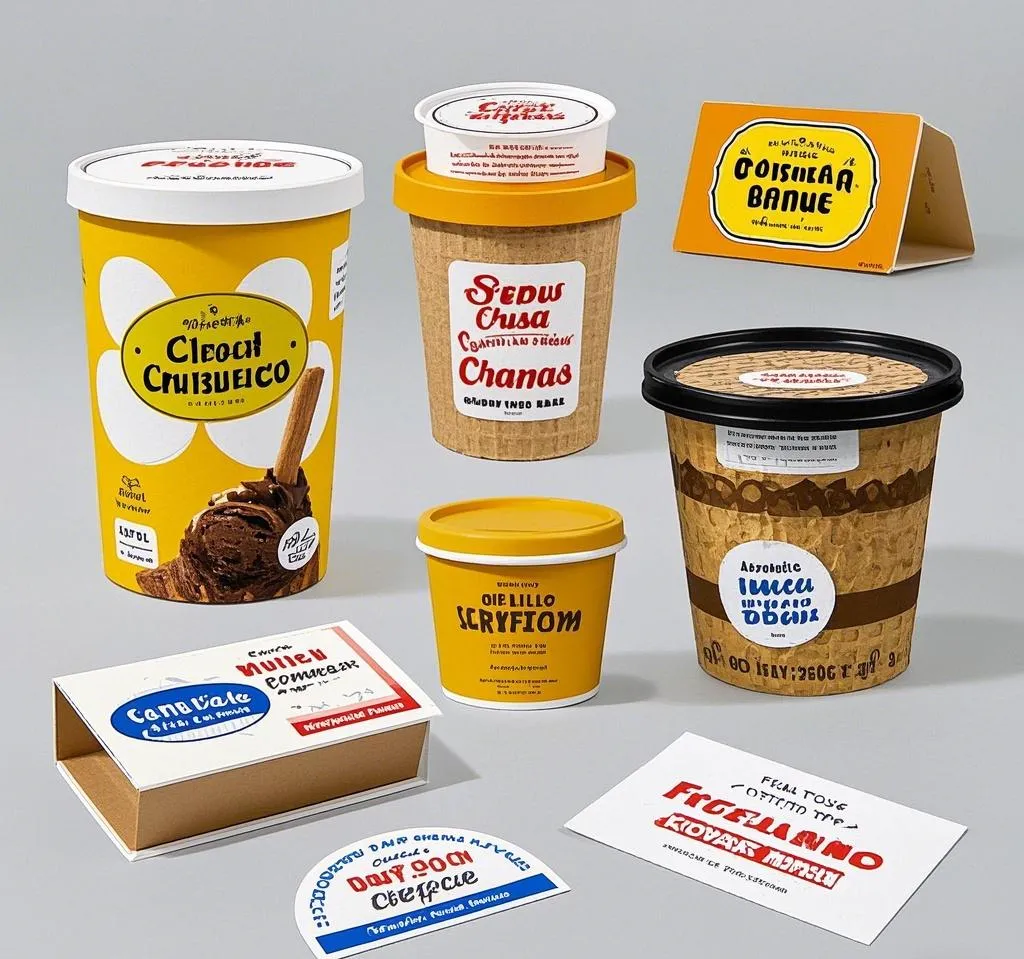 Ice Cream Labels