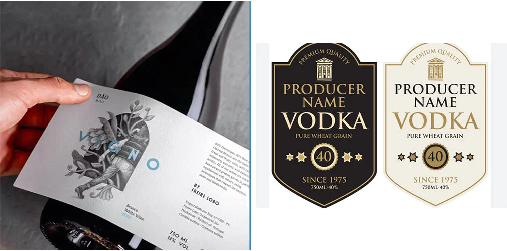 Vodka Label