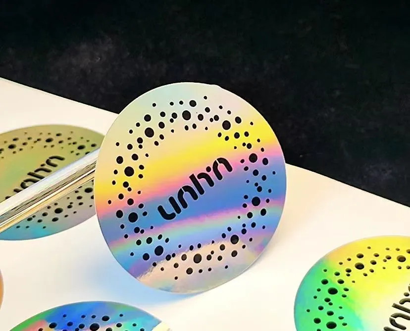 Laser stickers
