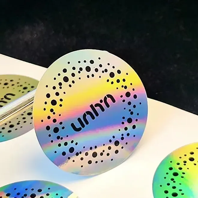 Laser stickers