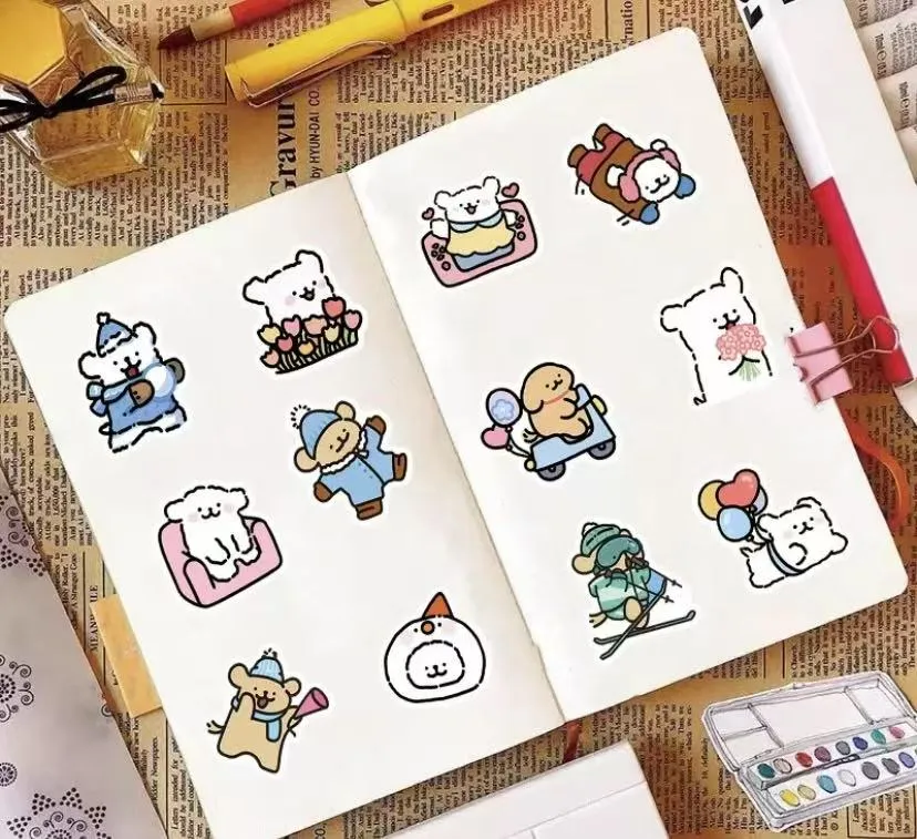 Maltese Dog Stickers