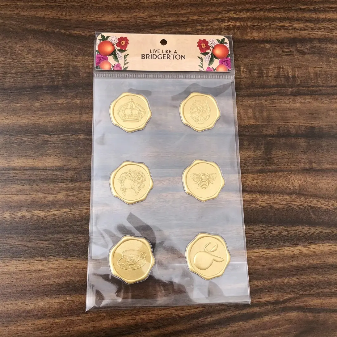 PVC Various Colours Seal Stickers