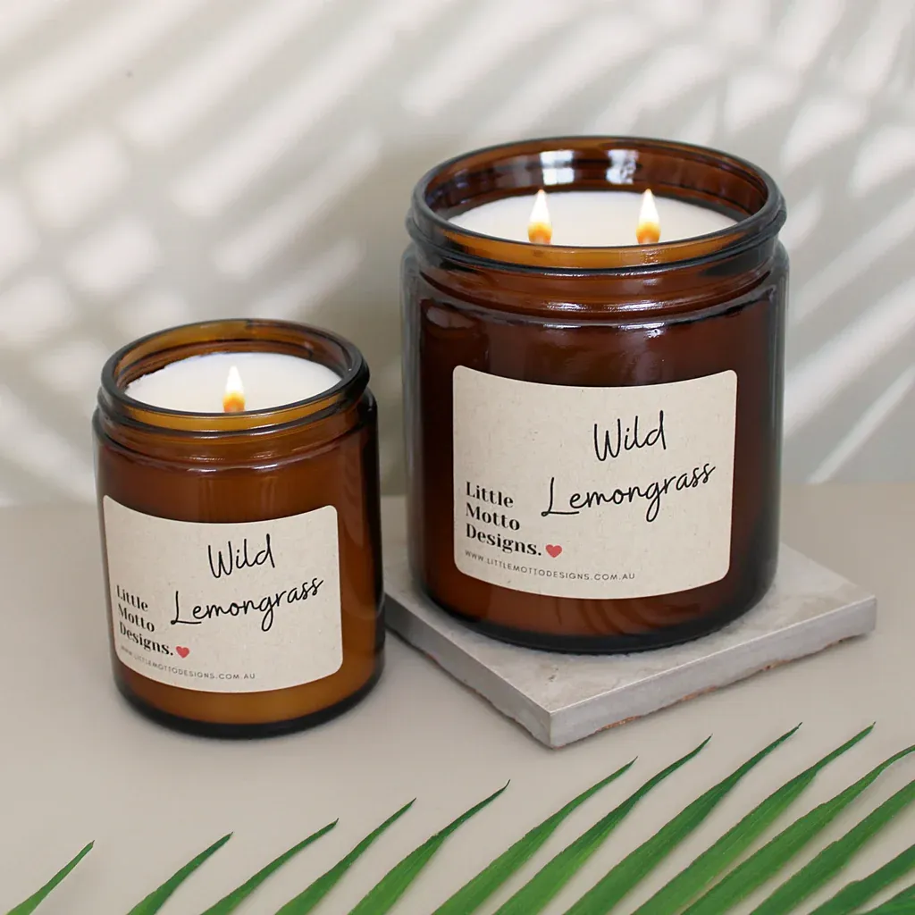 Scented Candle Labels