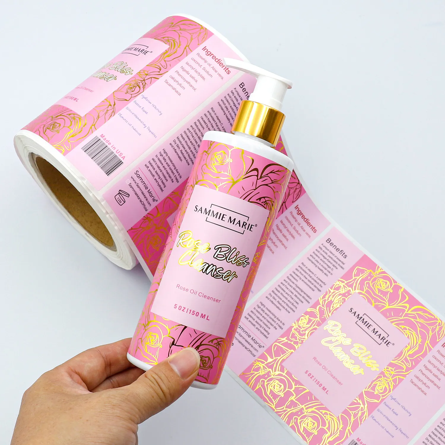 Shower Gel Label