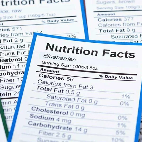 Snack Labels