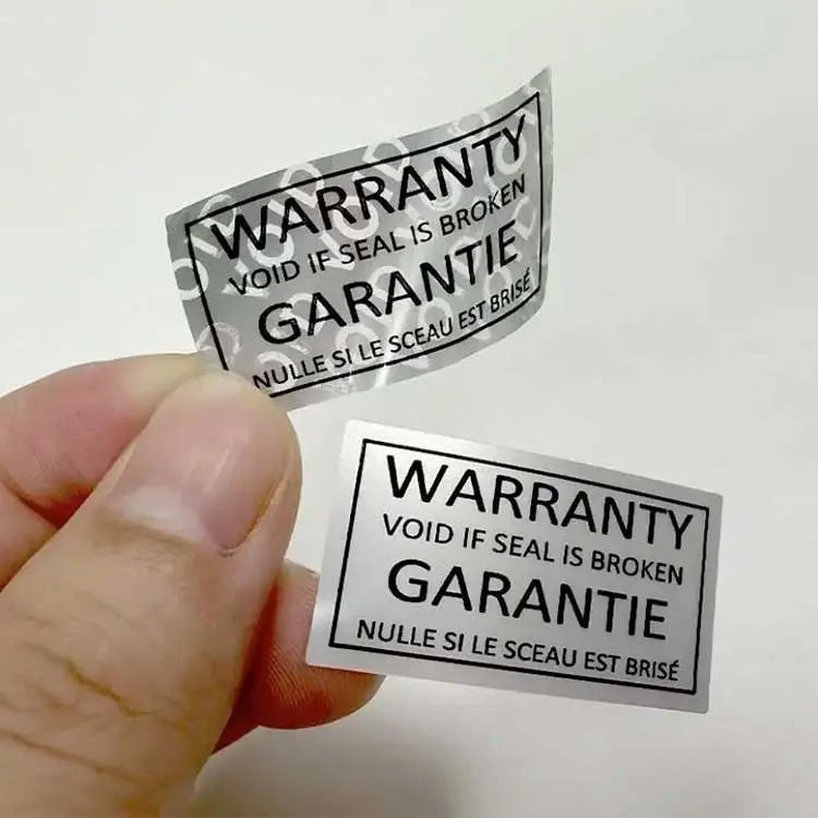 Warranty Void Label