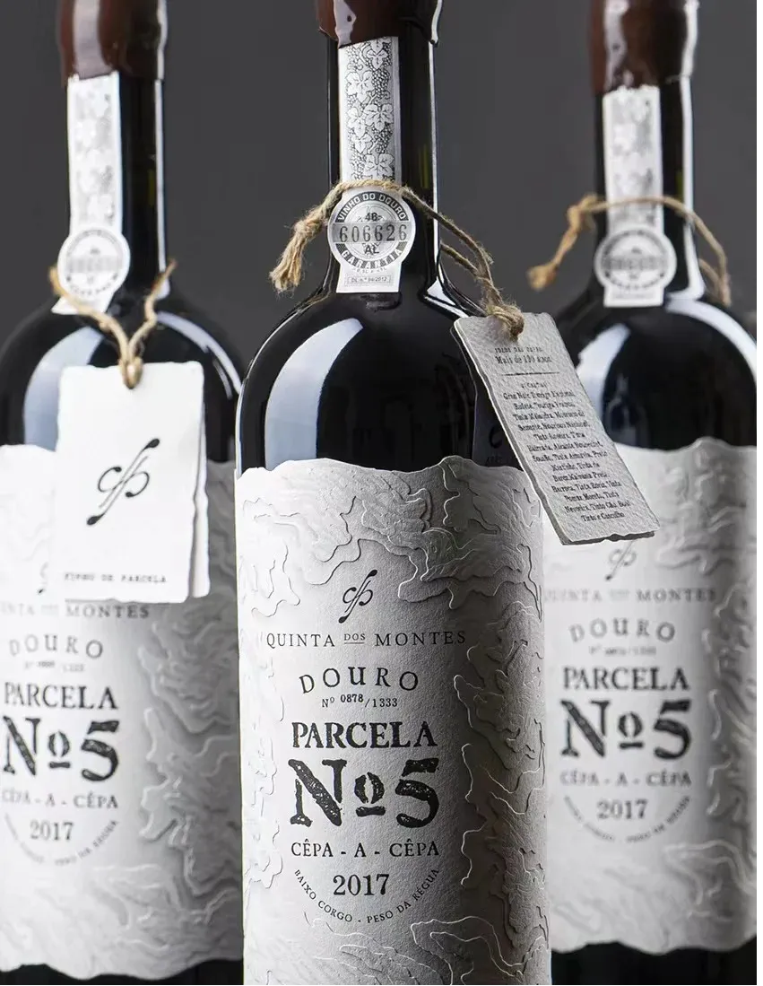 Wine bottle label